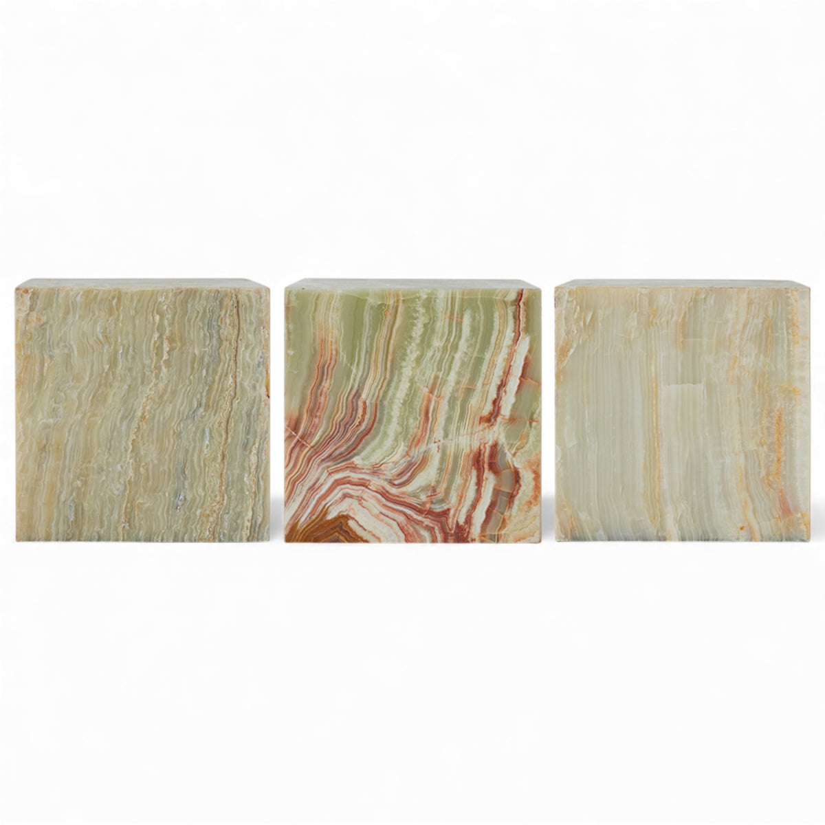 Onyx Marble Block Table – HKLIVING – view 7