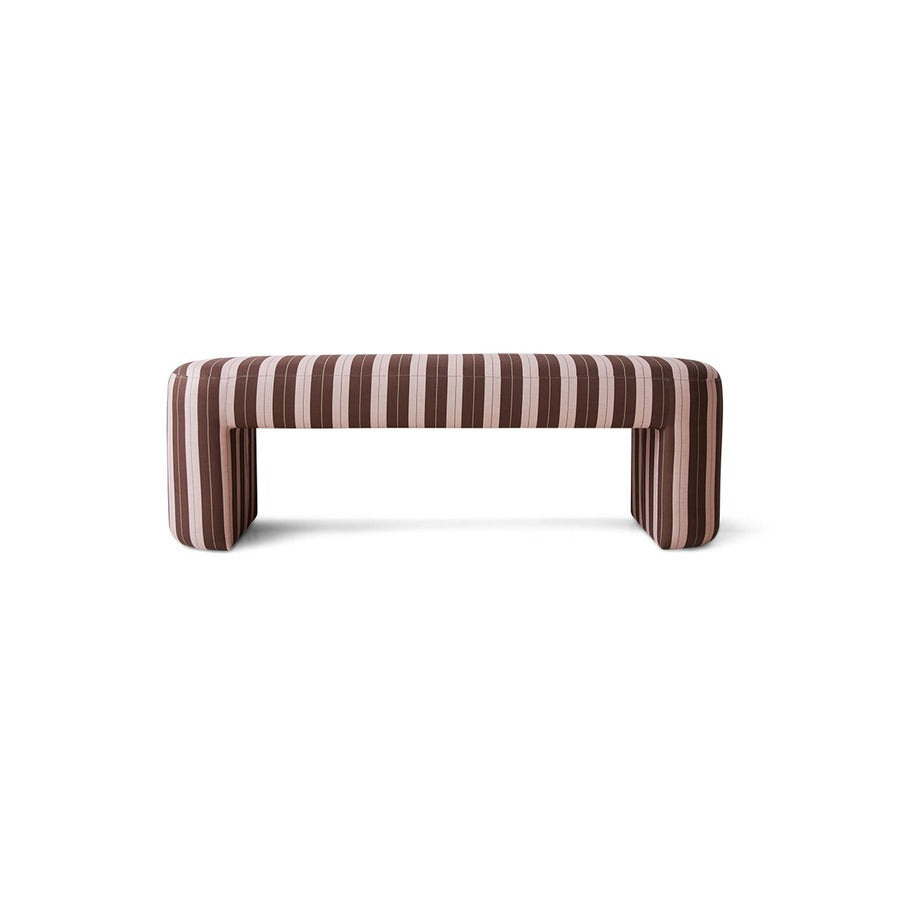 Lobby Bench, Striped – HKLIVING