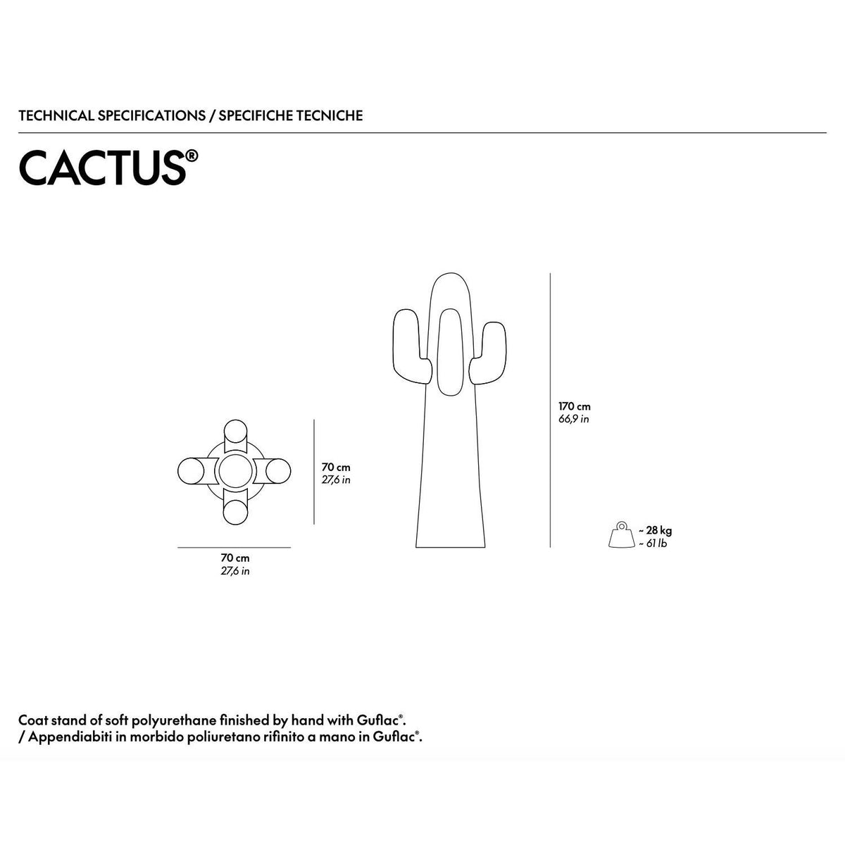 Nerocactus - Sculpture - Gufram