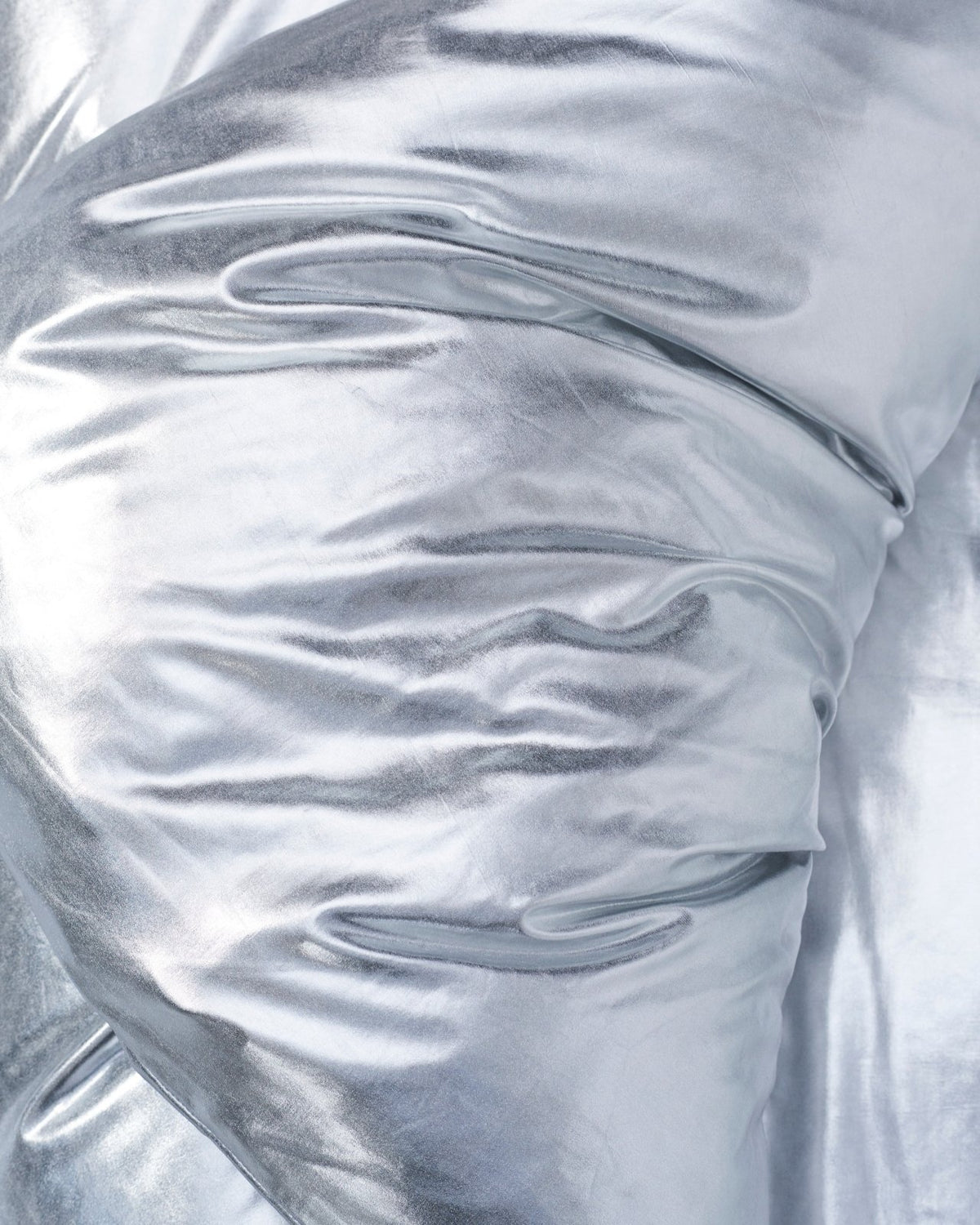 Nude duvet cover - Metallic silver Jersey - Bedwear - Magniberg – view 4