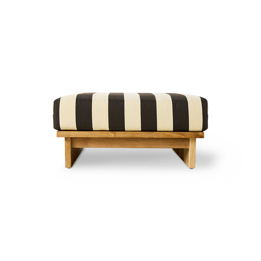 Outdoor Teak Hocker – HKLIVING – view 4