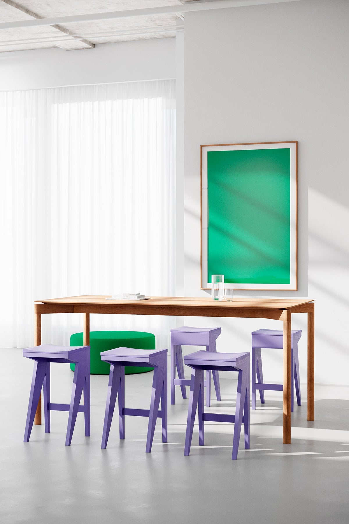SCHULZ Bar Stool – OBJEKTE UNSERER TAGE – view 4