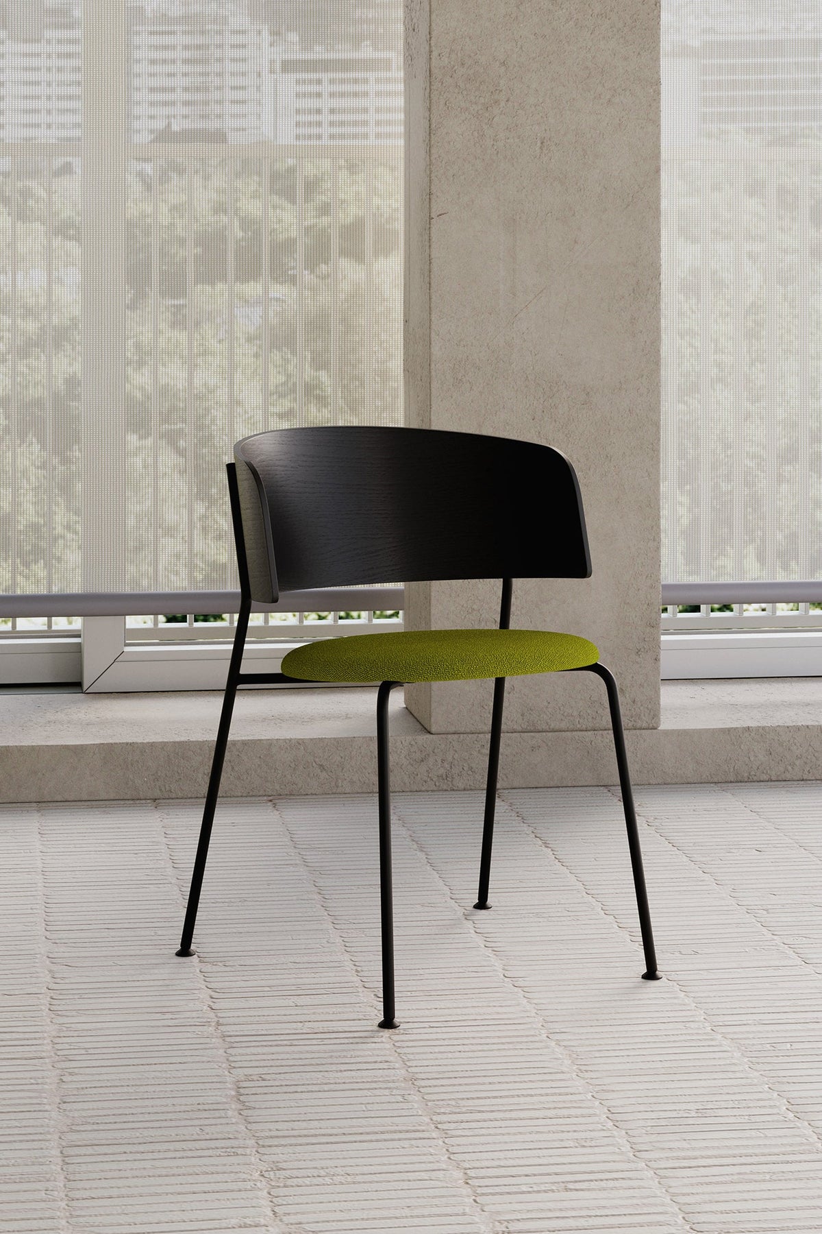 WAGNER Upholstered Armchair – OBJEKTE UNSERER TAGE – view 4