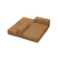 Cognac (Veganleder Haku 0351 von Kvadrat)