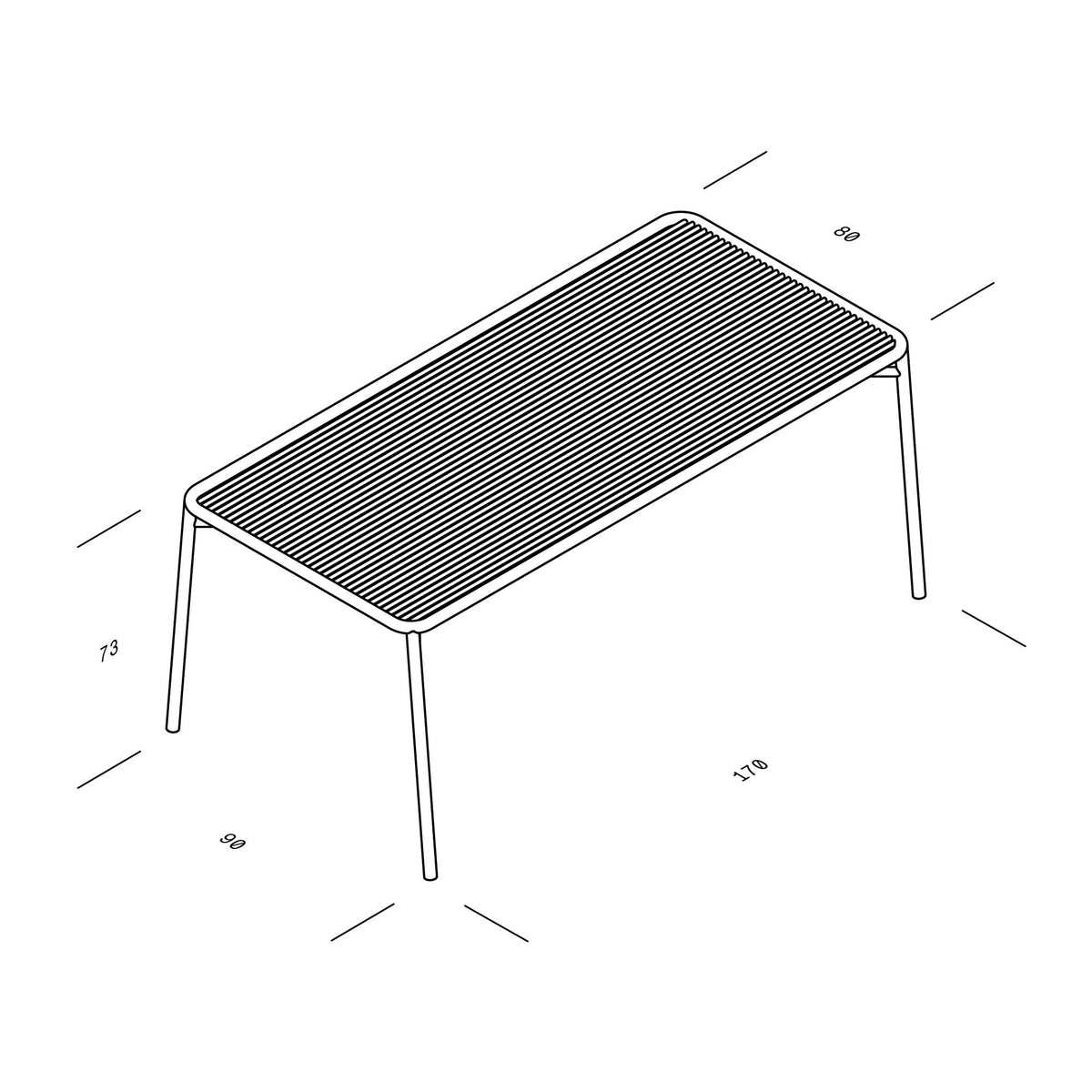 IVY OUTDOOR Table – OBJEKTE UNSERER TAGE – view 9