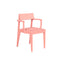 Buche massiv, Soft Pink lackiert, Bezug: Pink (Vidar 4 0662 von Kvadrat/Raf Simons)