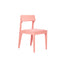 Buche massiv, Soft Pink lackiert, Bezug: Pink (Vidar 4 0662 von Kvadrat/Raf Simons)