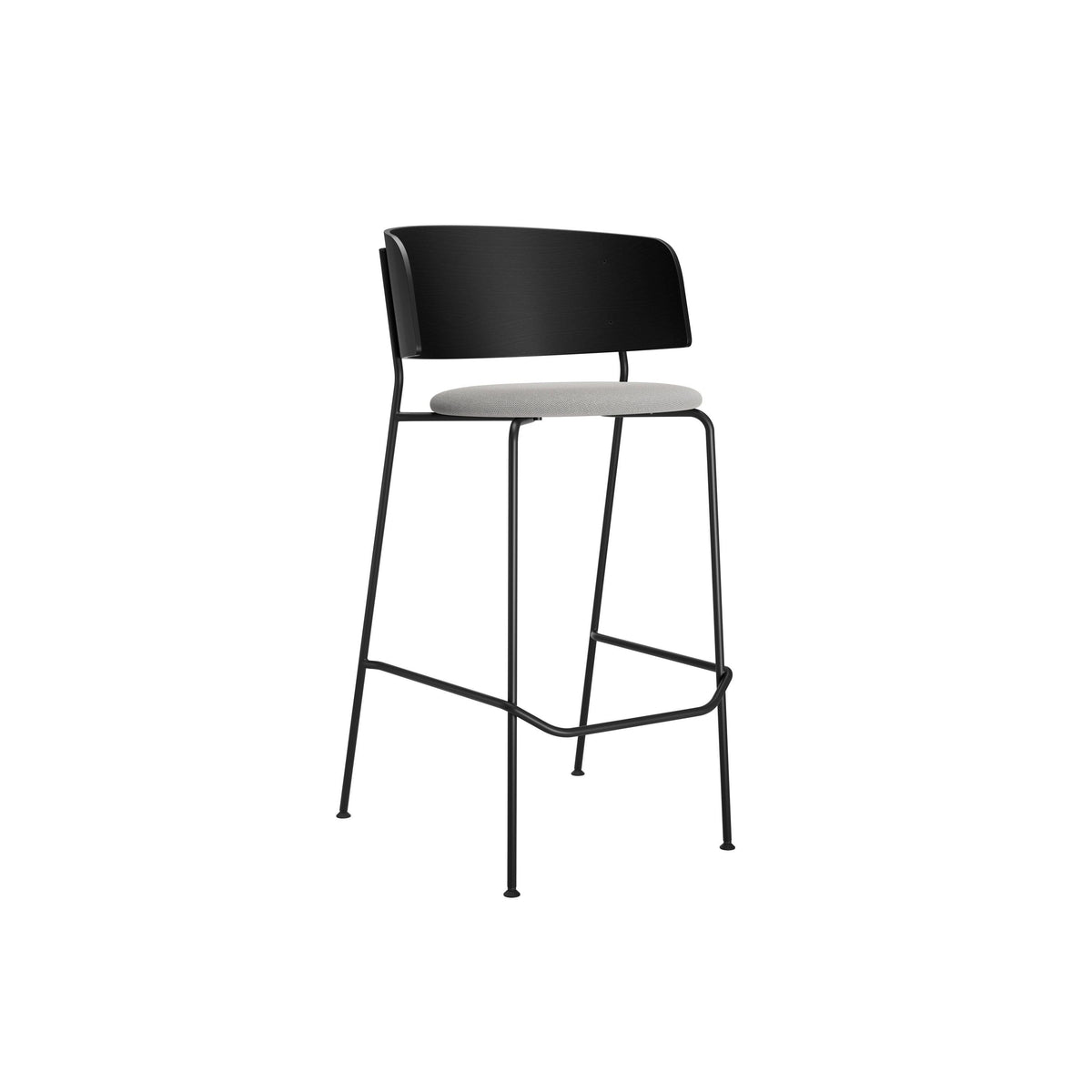 WAGNER Upholstered Bar Stool – OBJEKTE UNSERER TAGE