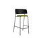 Oak lacquered black / Olive green (Vidar 4 0956 by Kvadrat/Raf Simons)