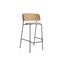 Oak matte lacquered / Light gray (Autumn 0101 by Kvadrat)