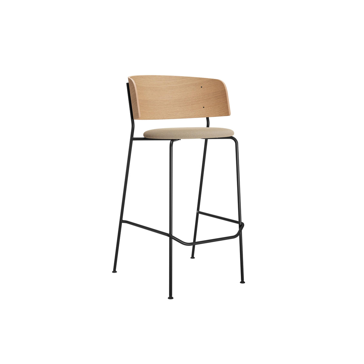WAGNER Upholstered Bar Stool – OBJEKTE UNSERER TAGE – view 6