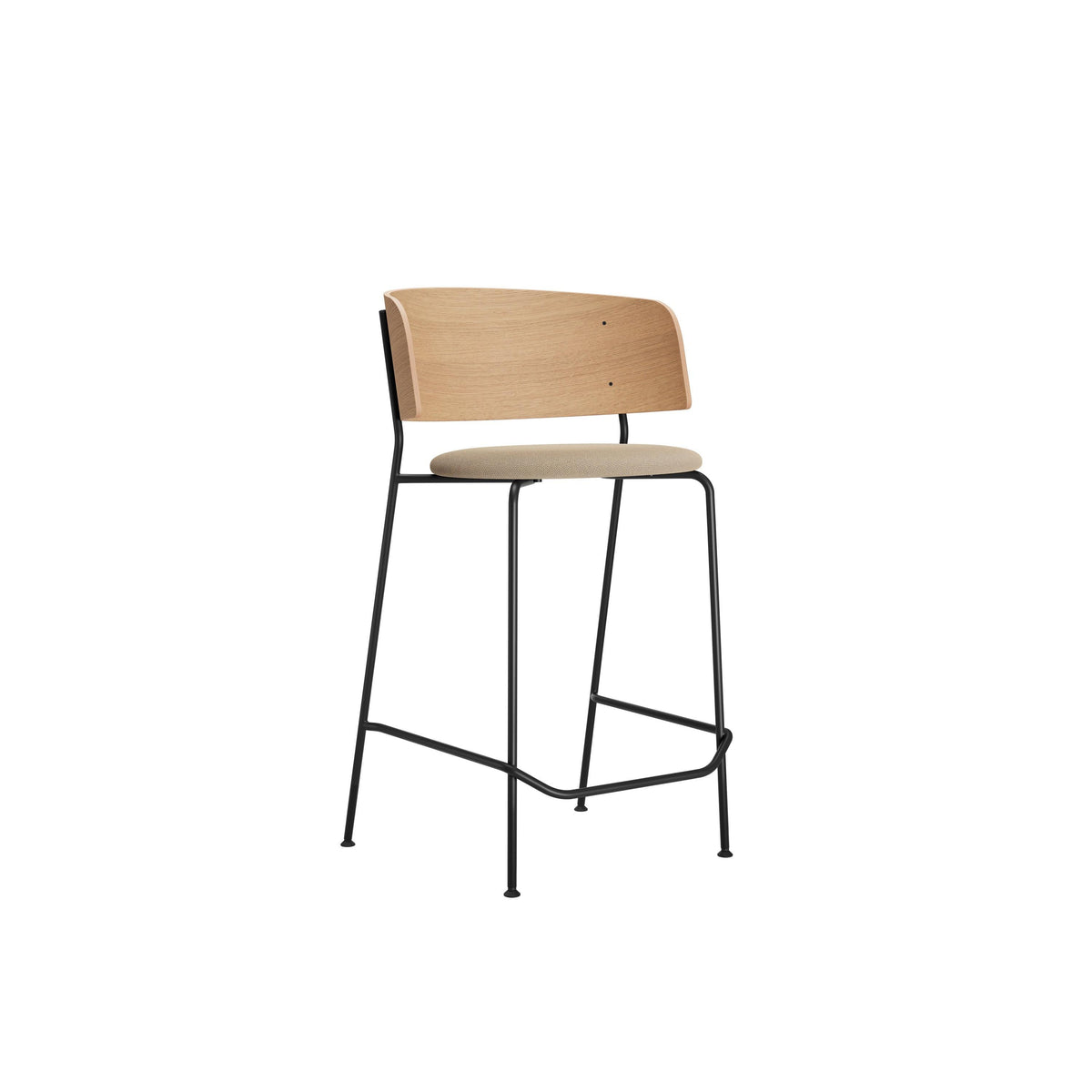 WAGNER Upholstered Bar Stool – OBJEKTE UNSERER TAGE – view 18