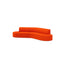 Pure Orange (Vidar 4 0542 by Kvadrat/Raf Simons)