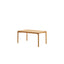 Solid oak, waxed