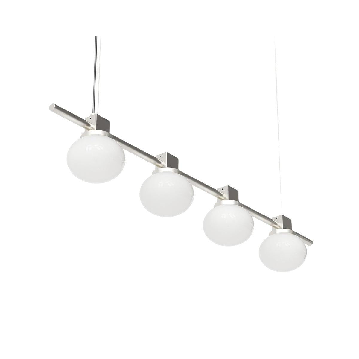 Ovoid Pendant Light - Stainless Steel - Quadruple - Pendant Lights - Frama – view 5