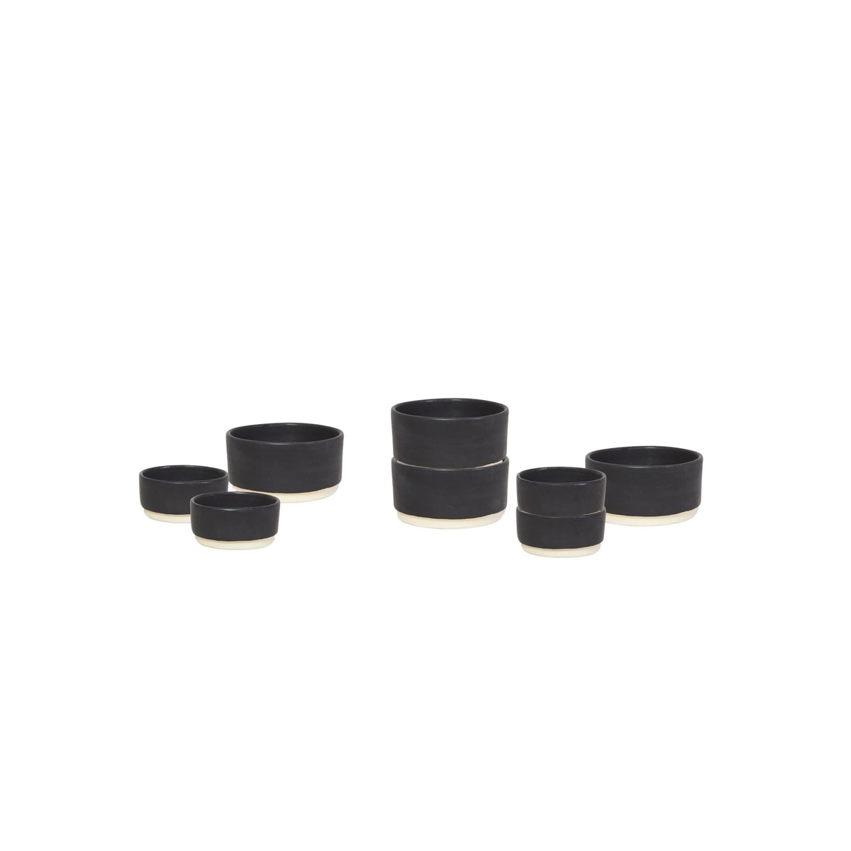 Otto Ceramic Tableware Set I Snack – Black – Frama