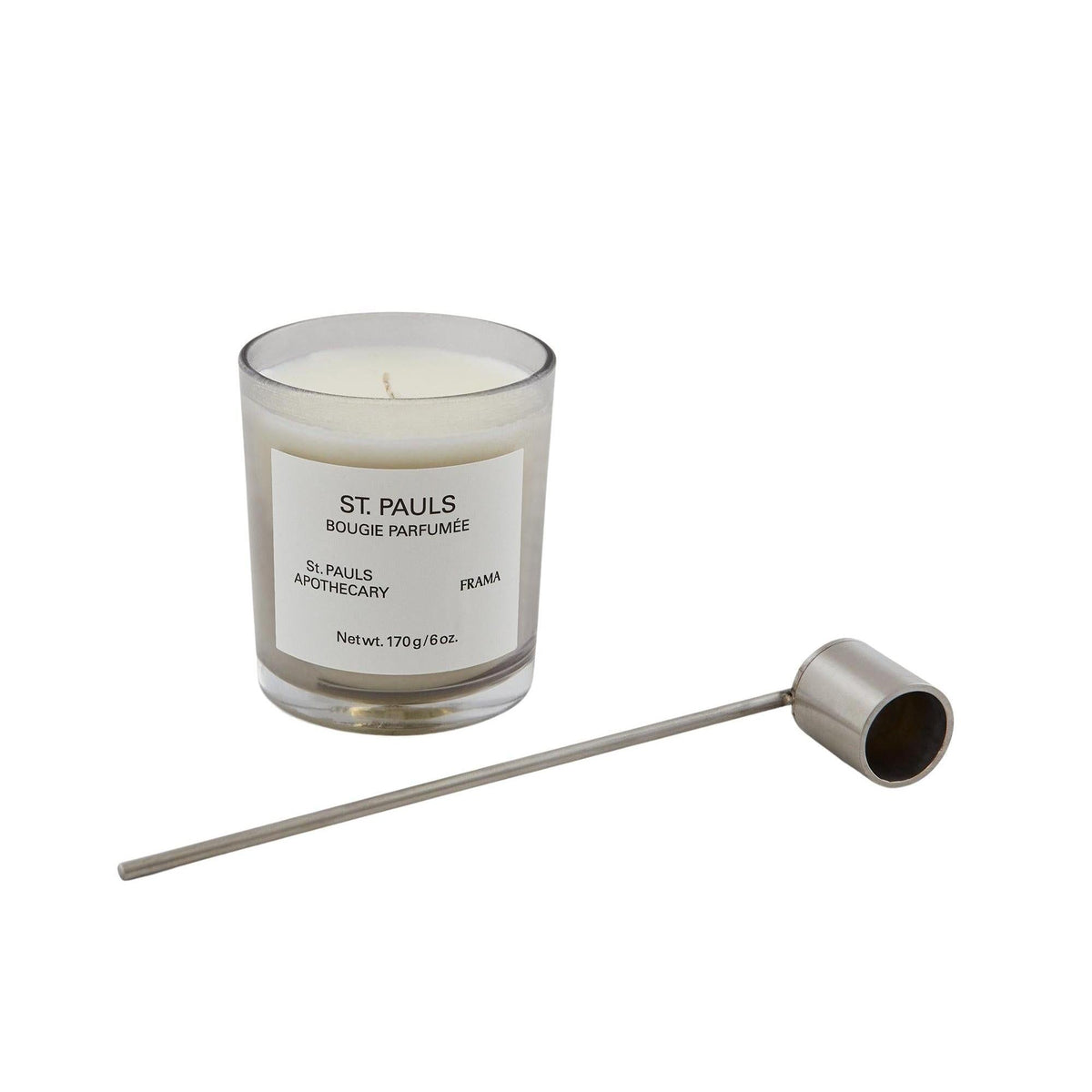 Scented Candle + Candle Snuffer – St. Pauls – 170 g – Frama