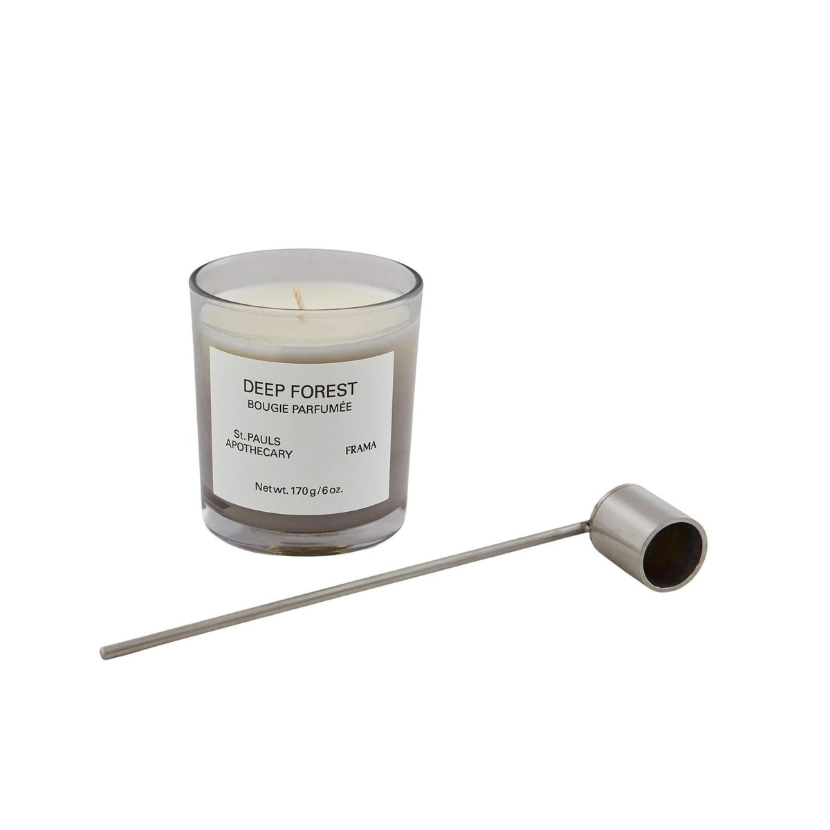 Scented Candle + Candle Snuffer – Deep Forest – 170 g – Frama