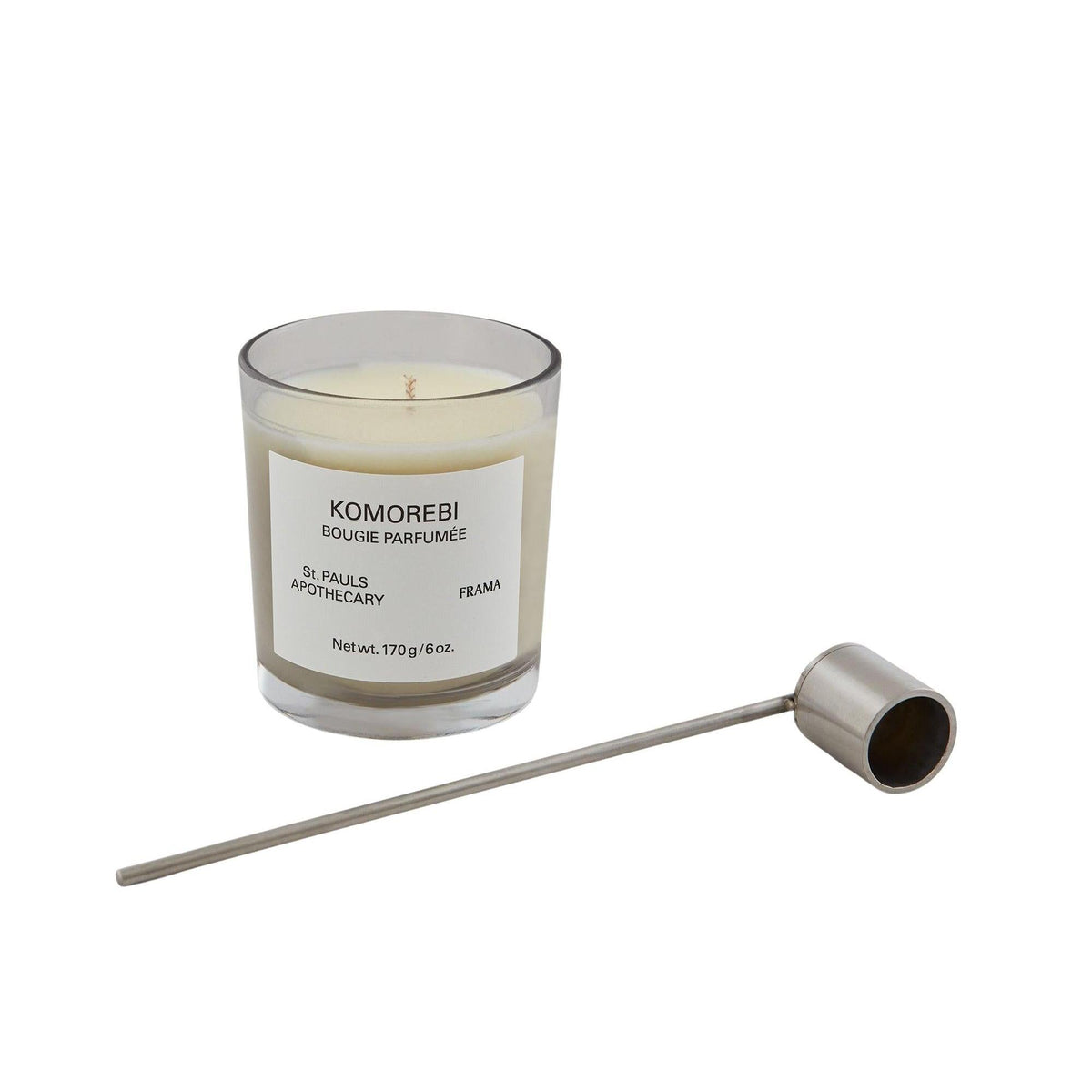 Scented Candle + Candle Snuffer – Komorebi – 170 g – Frama