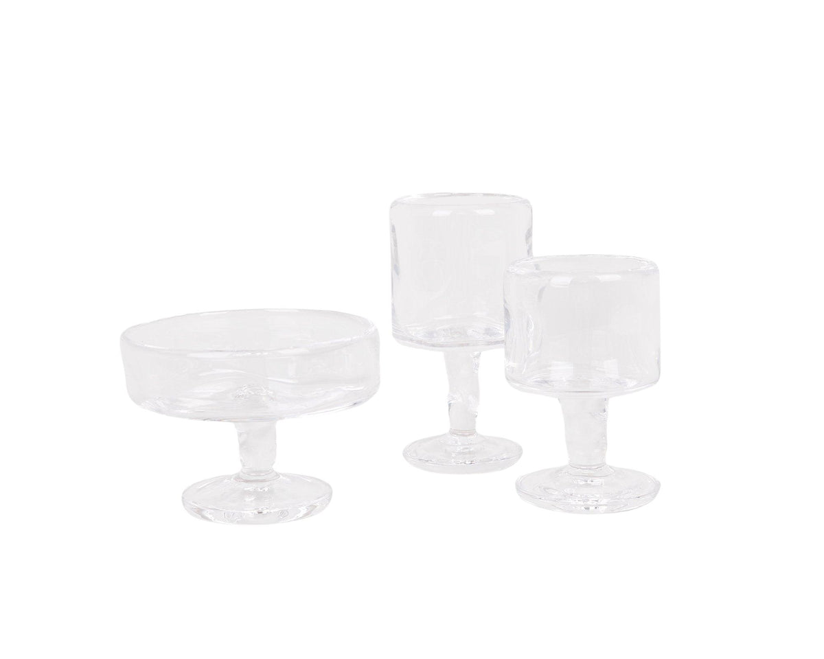 0405 Stem Glass Set of Two – Clear – Small – Frama – view 6