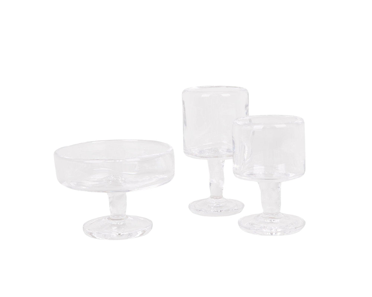 0405 Stem Glass Set of Two – Clear – Medium – Frama – view 5