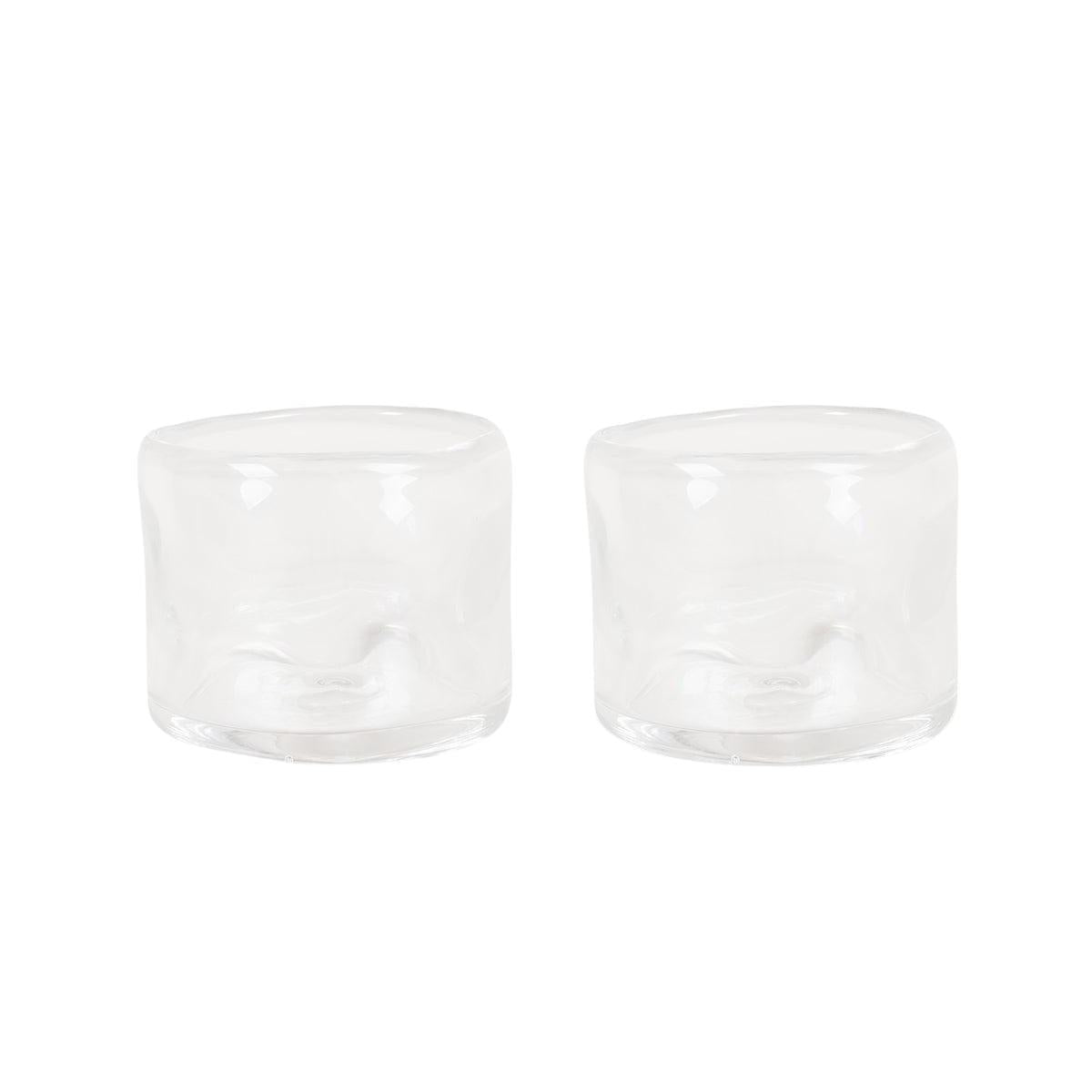 0405 Glas 2er-Set – Klar – Breit – Frama