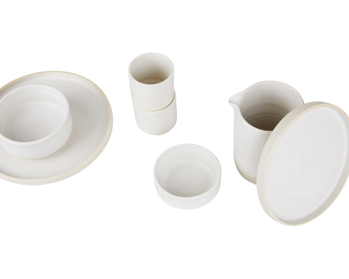 Otto Ceramic Bowls Set of Two – Natural – Small – Frama – view 4