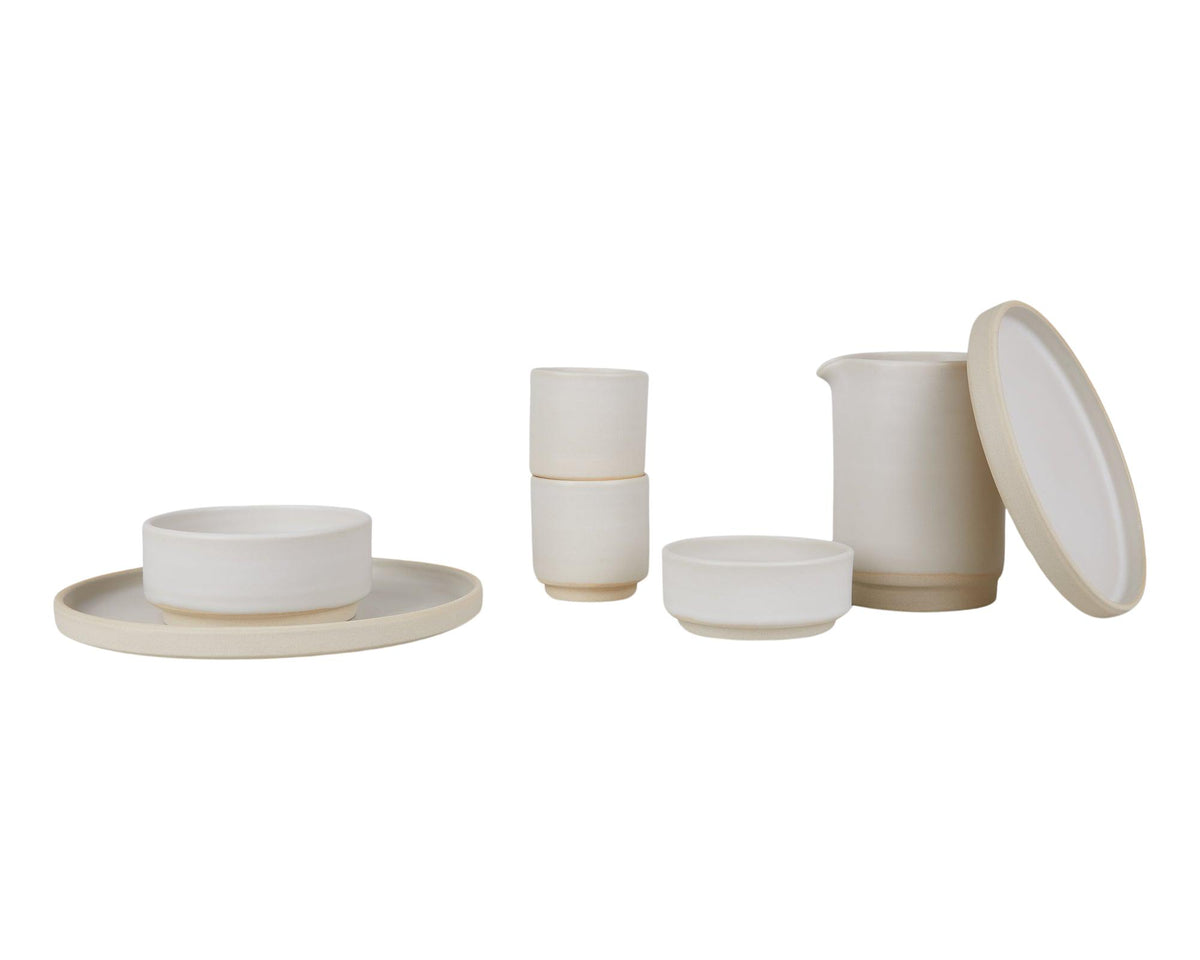 Otto Ceramic Bowls Set of Two – Natural – Medium – Frama – view 5
