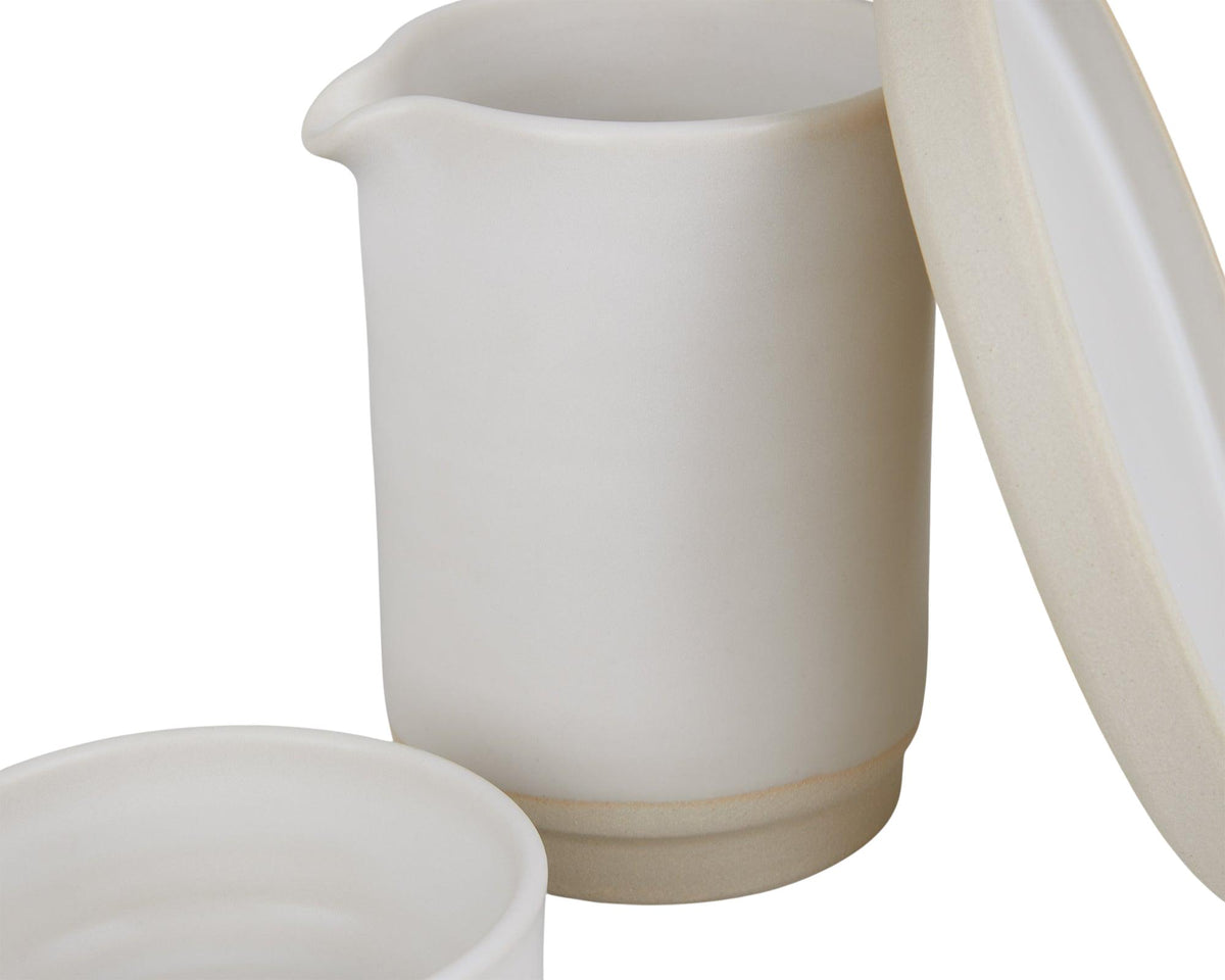 Otto Ceramic Plate Set of Two – Natural – Small – Frama – view 5
