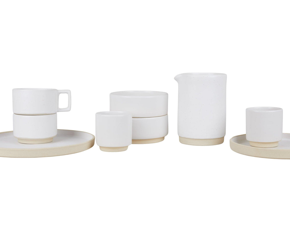 Otto Ceramic Jug – White – Large – Frama – view 5