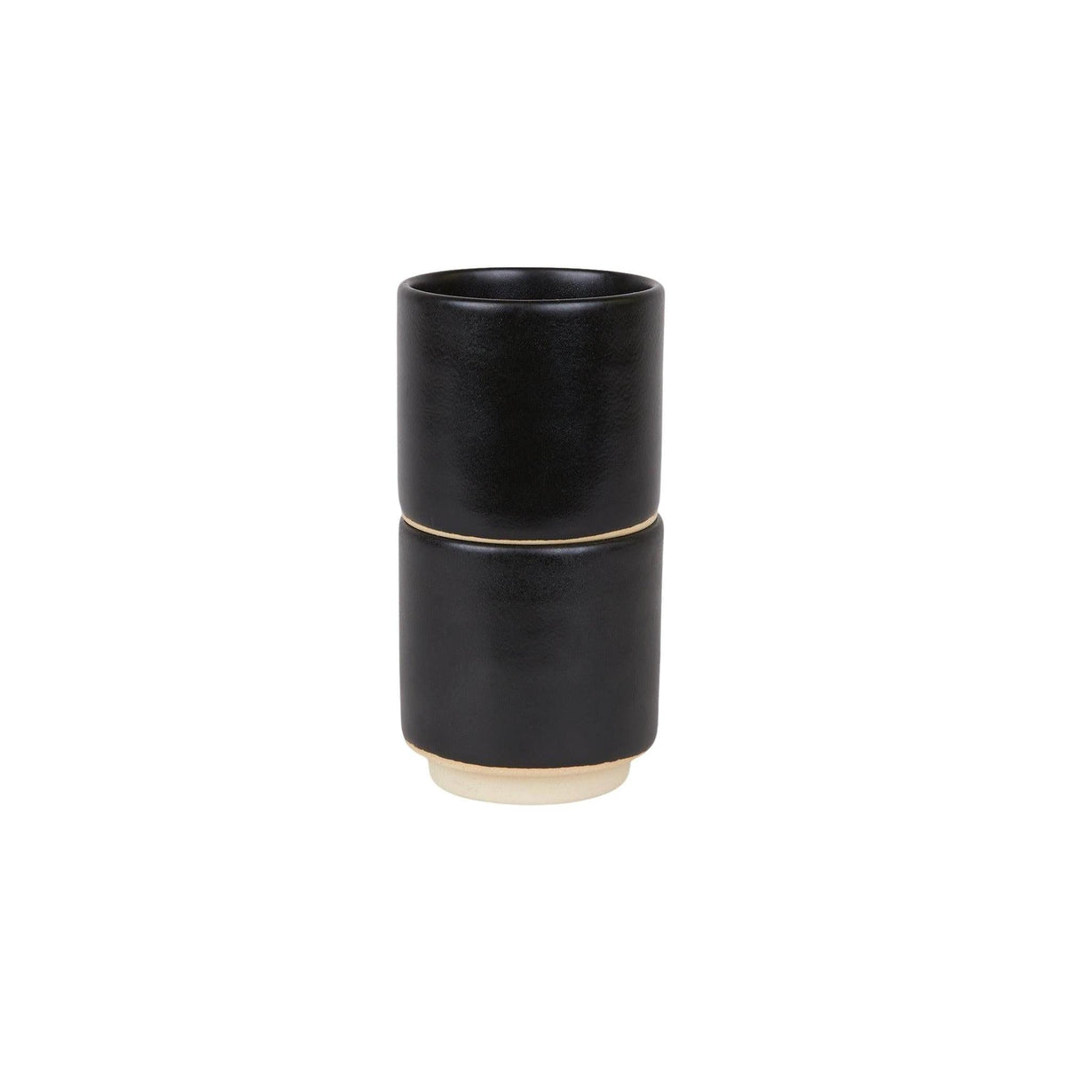 Otto Keramikbecher 2er-Set – Schwarz – Frama