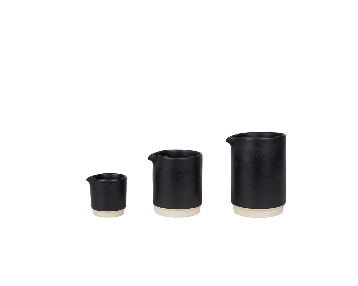 Otto Ceramic Jug – Black – Small – Frama – view 3