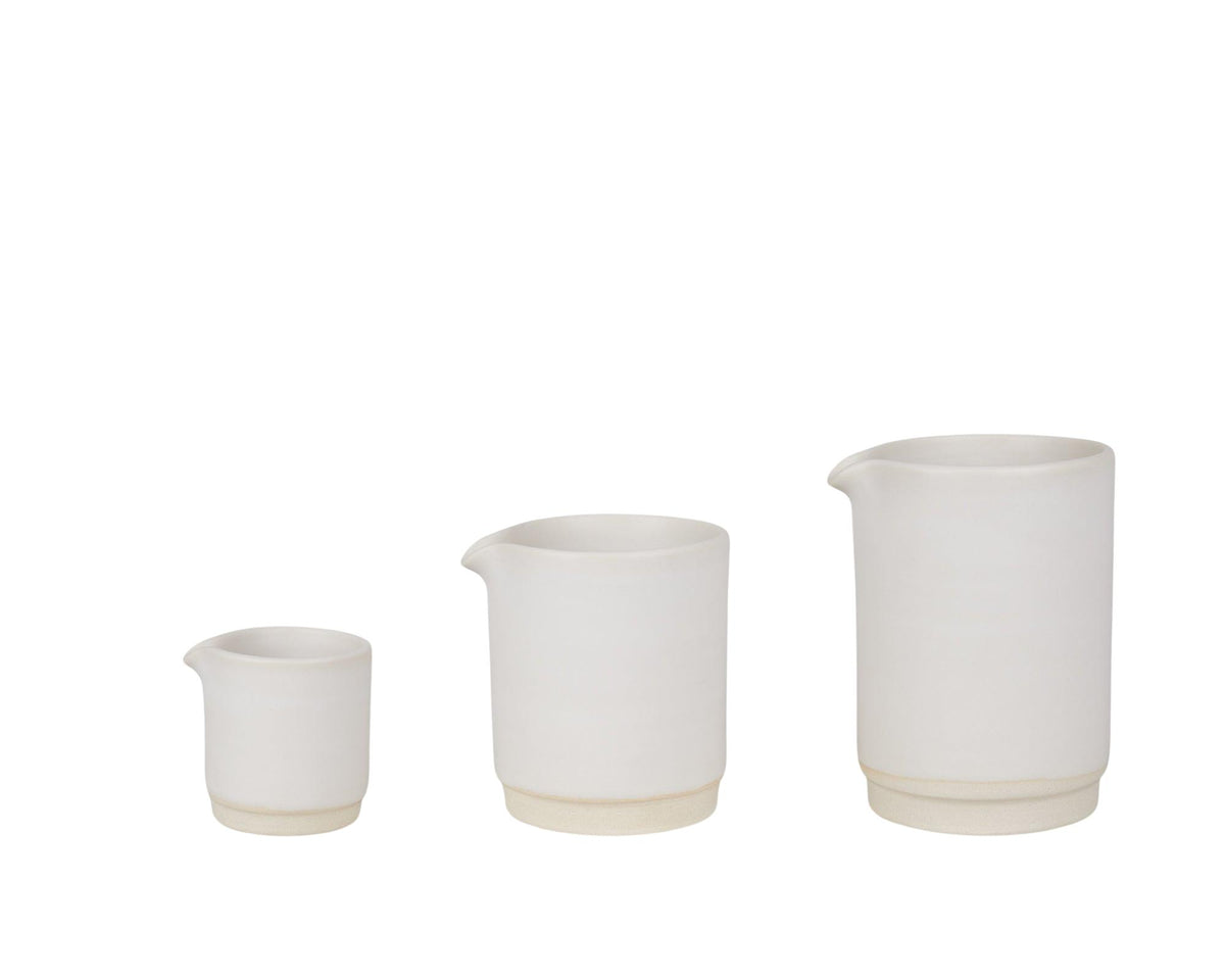 Otto Ceramic Jug – Natural – Large – Frama – view 3