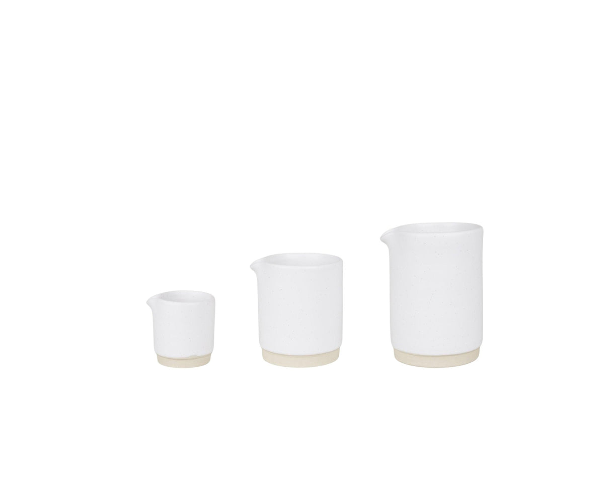 Otto Ceramic Jug – White – Medium – Frama – view 3