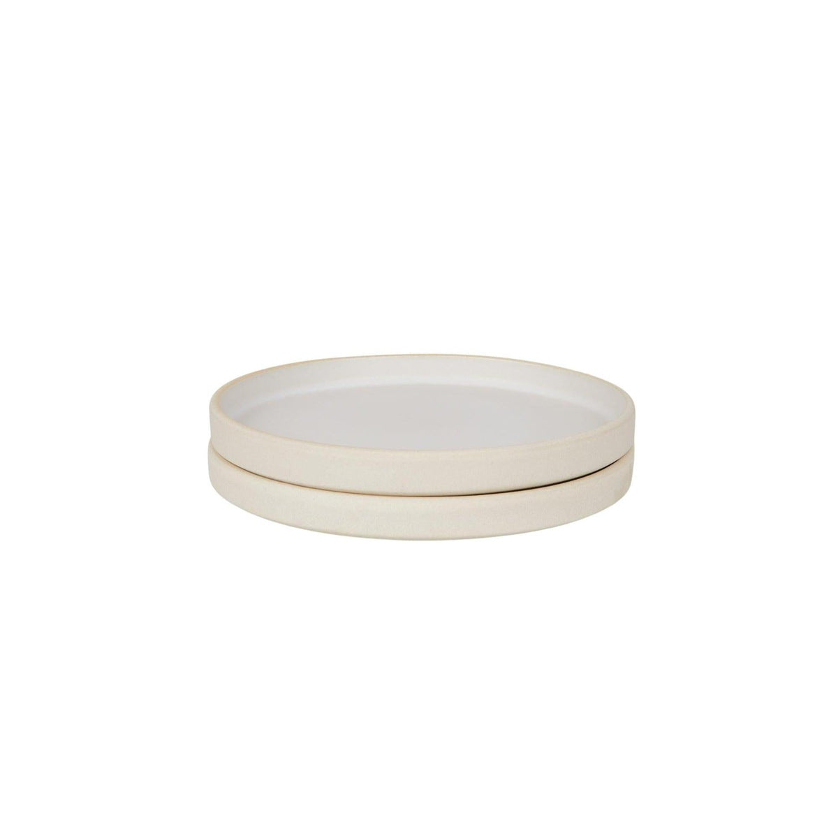Otto Ceramic Plate Set of Two – Natural – Small – Frama