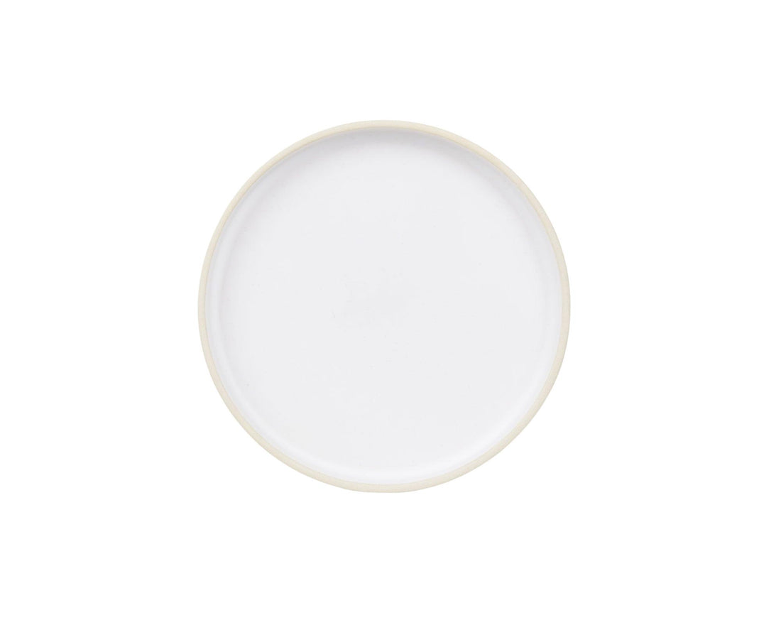 Otto Ceramic Plate Set of Two – White – Small