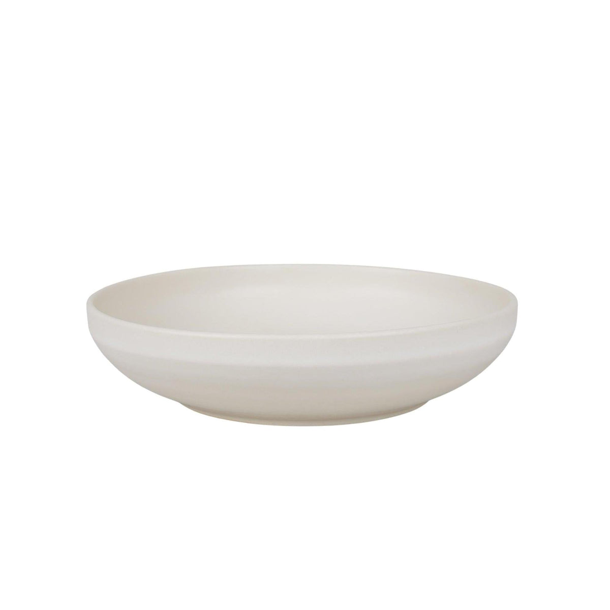 Otto Ceramic Shallow Bowl – Natural – Large – Frama