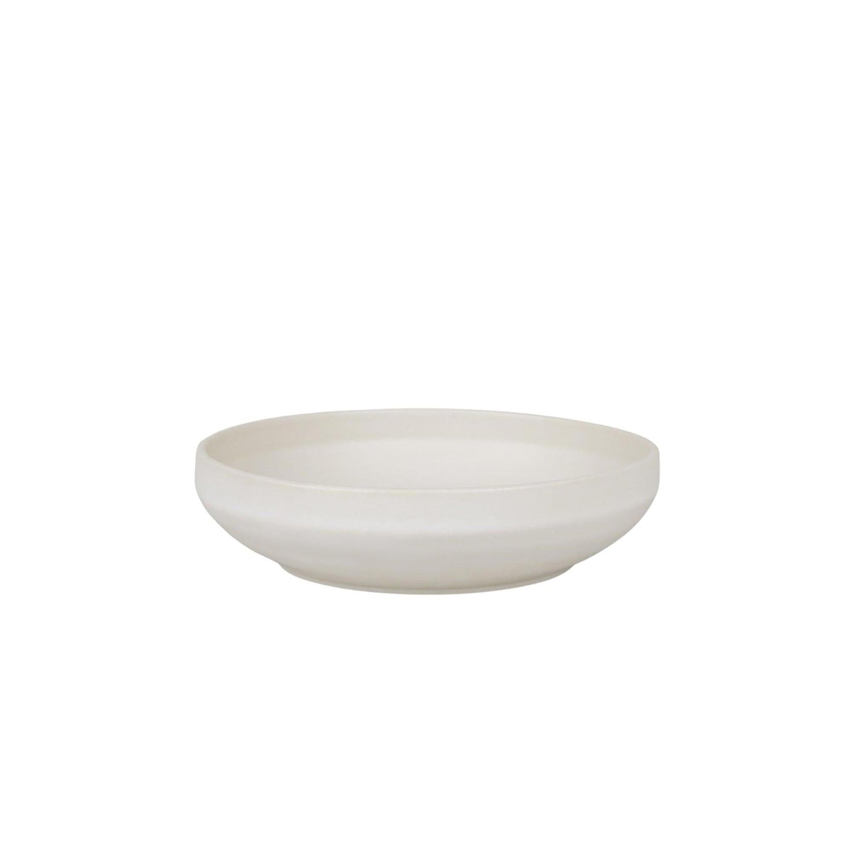 Otto Ceramic Shallow Bowl – Natural – Medium – Frama