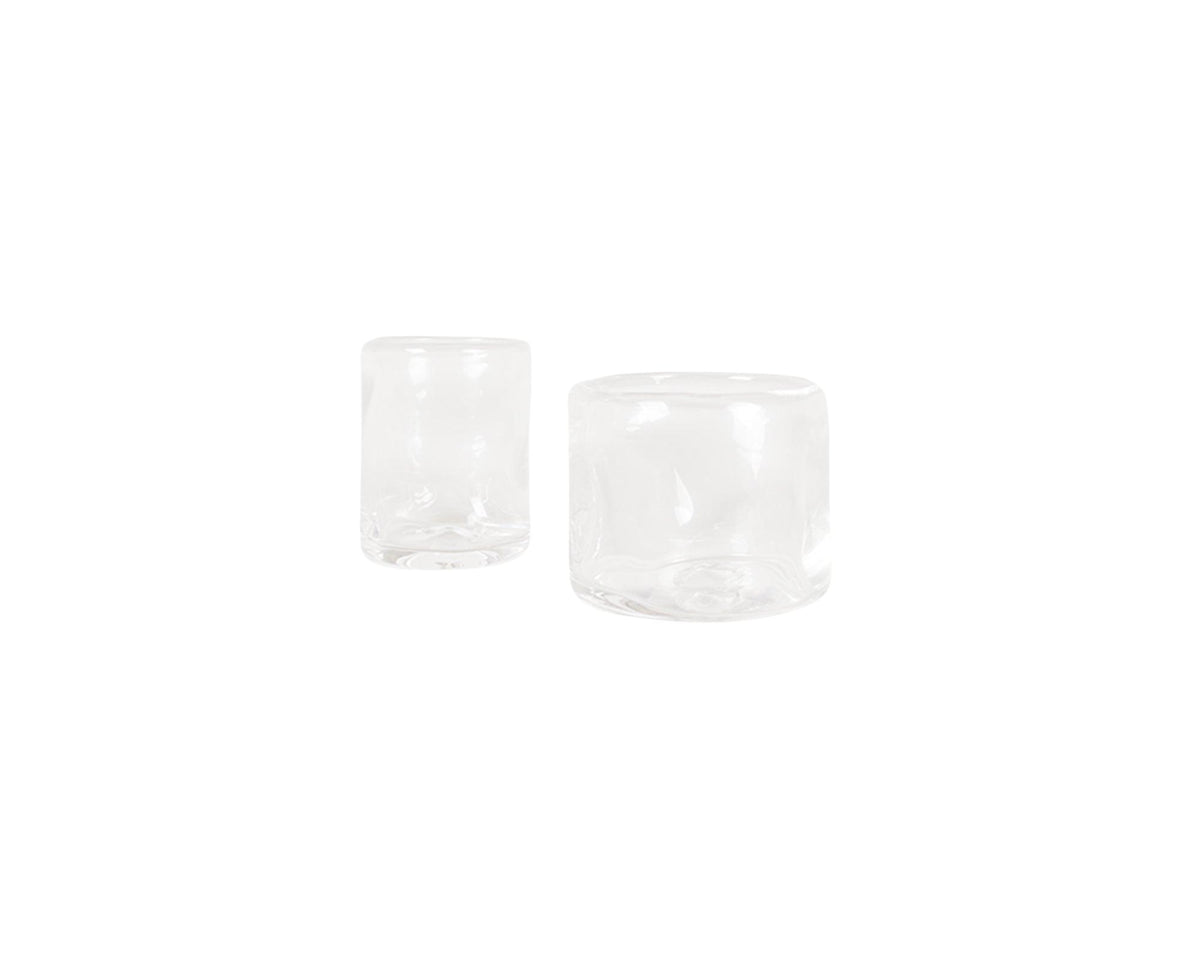 0405 Glass Set of Two – Clear – Wide – Frama – view 4