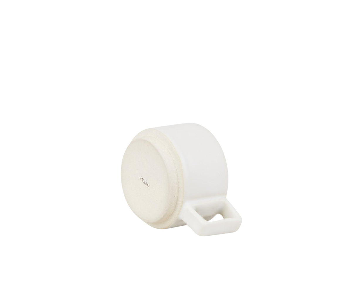 Otto Ceramic Mug with Handle – Natural – Frama – view 3