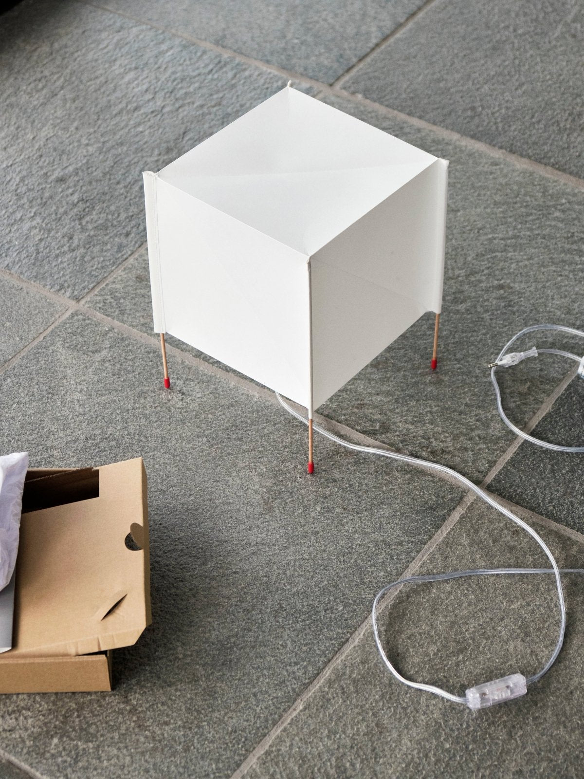 Paper Cube Table Lamp - Tischlampe - HAY – Ansicht 8