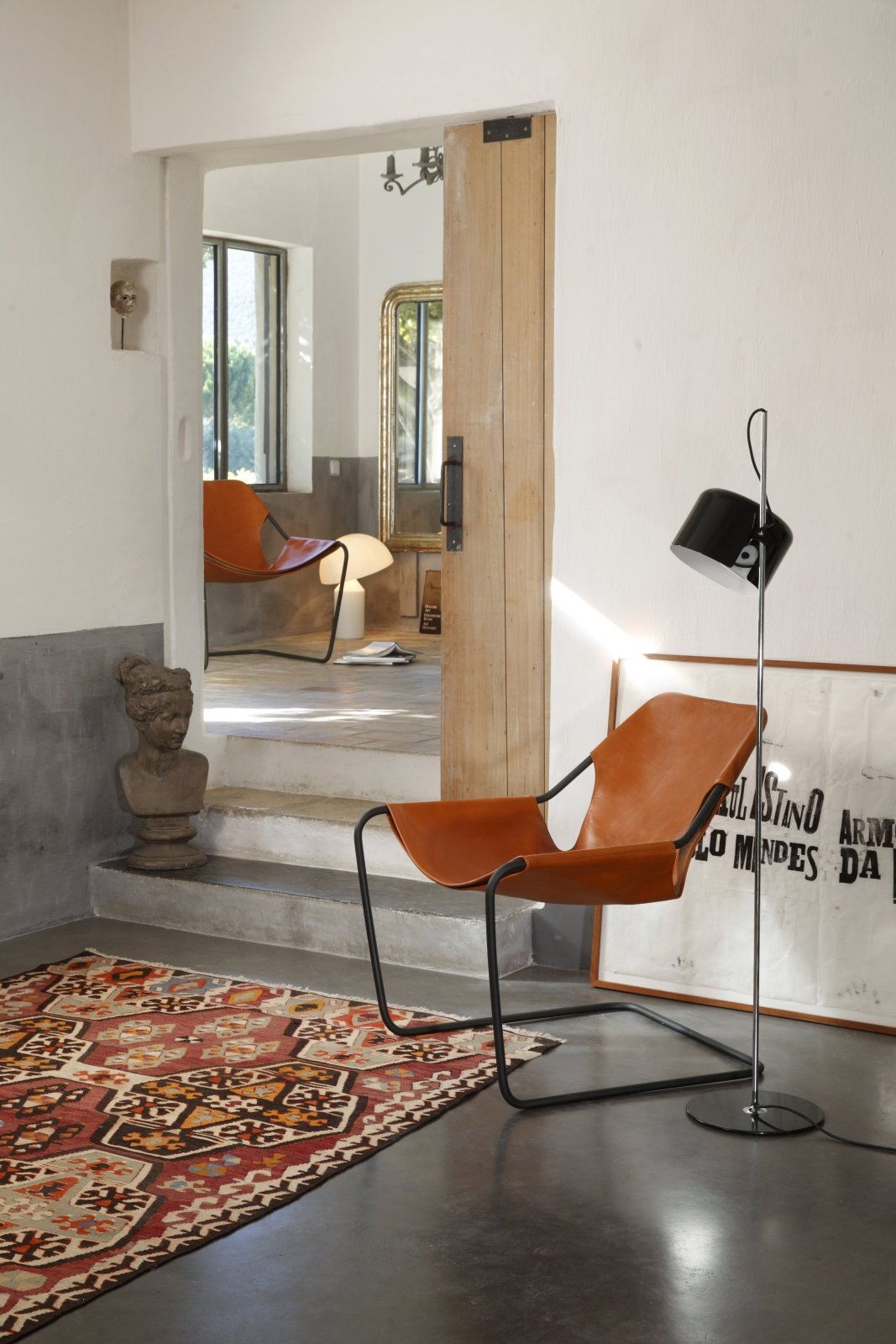 Paulistano Leather Armchair - Lounge Sessel - Objekto