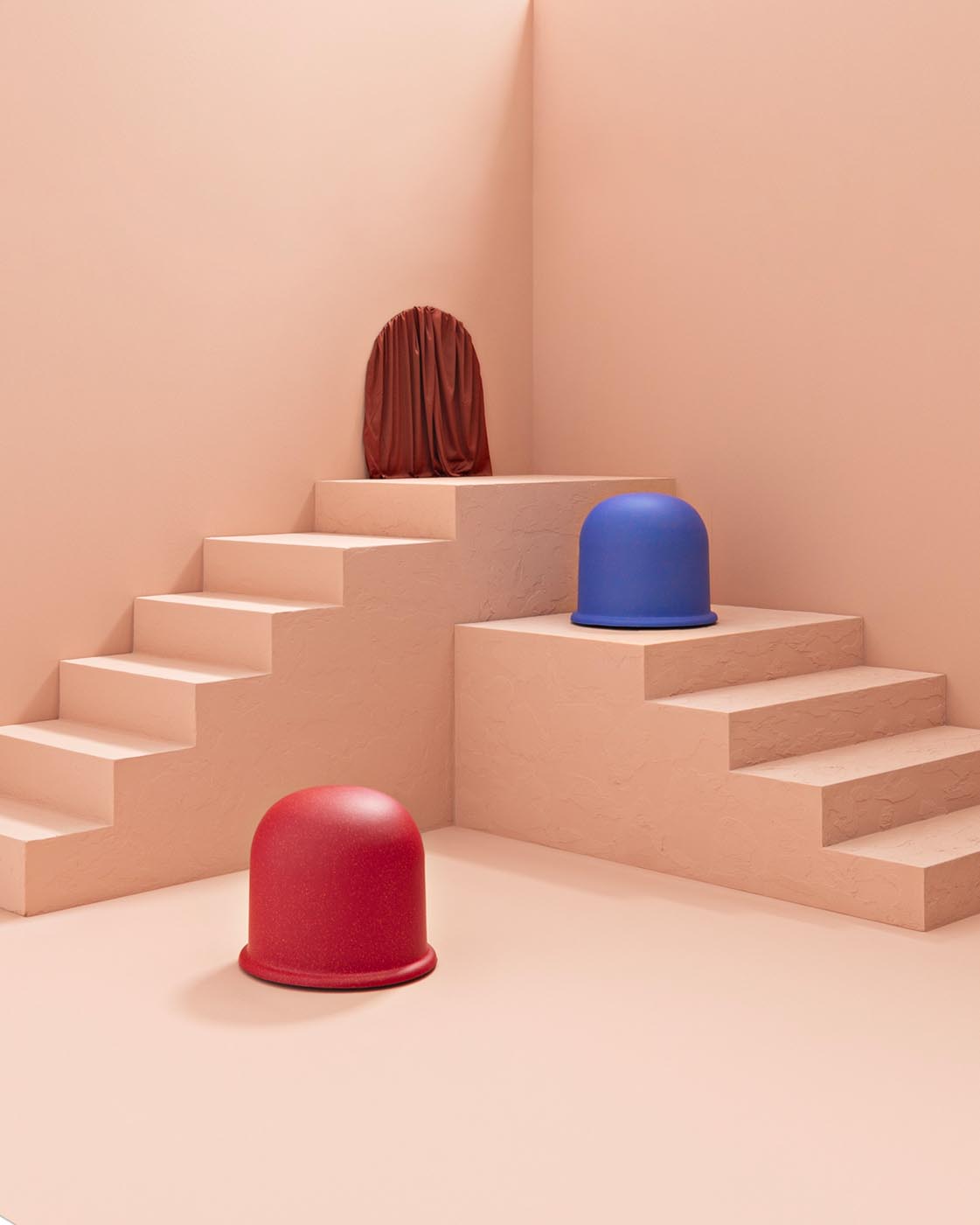 Puffo Pouf - Blue - Seating - Gufram