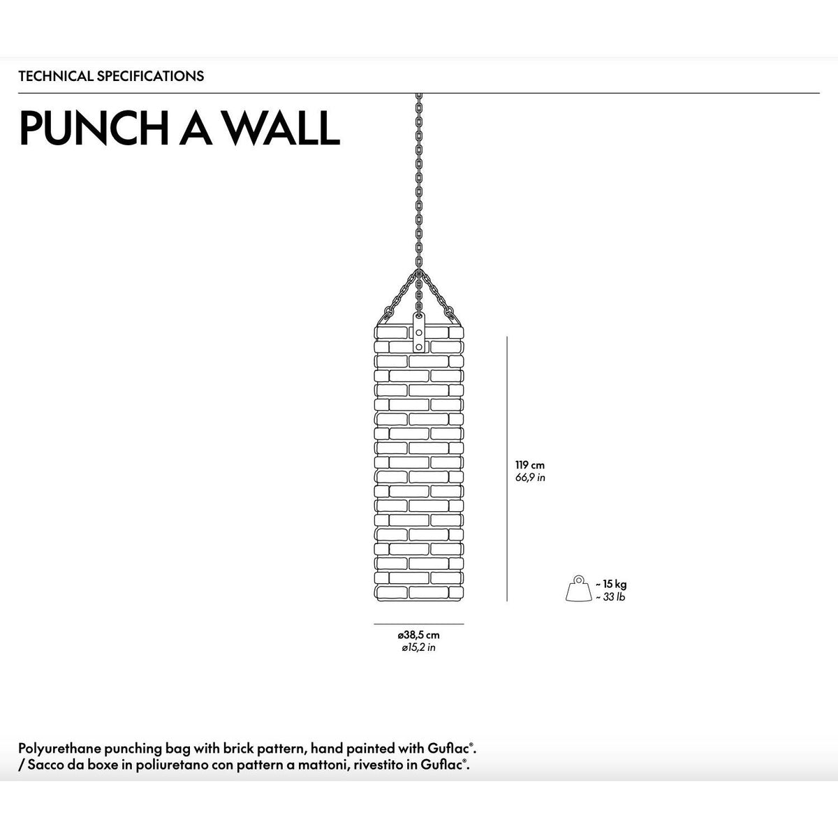 Punch A Wall - Sculpture - Gufram
