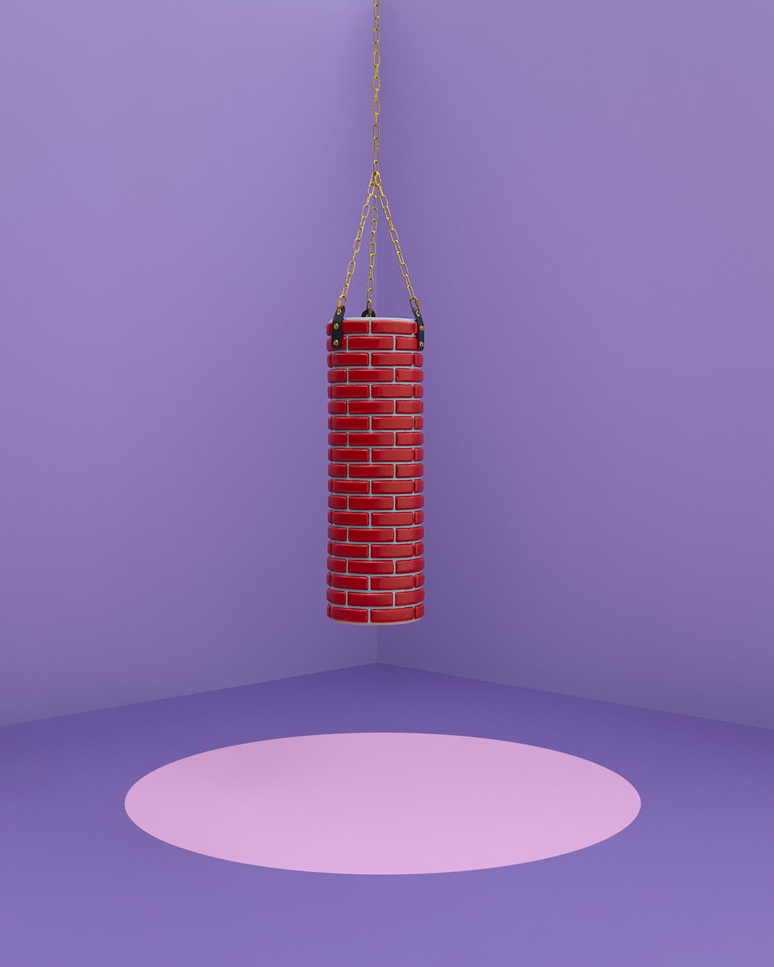 Punch A Wall - Sculpture - Gufram