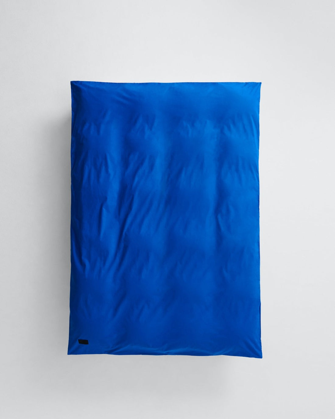 Pure duvet cover - Italian blue Poplin