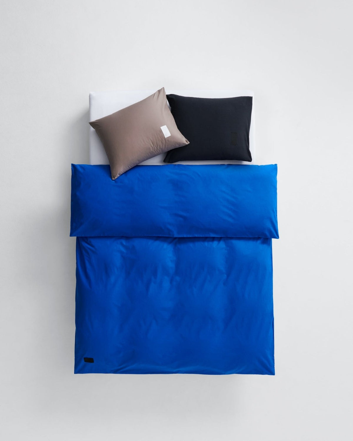 Pure duvet cover - Italian blue Poplin - Bedwear - Magniberg – view 5