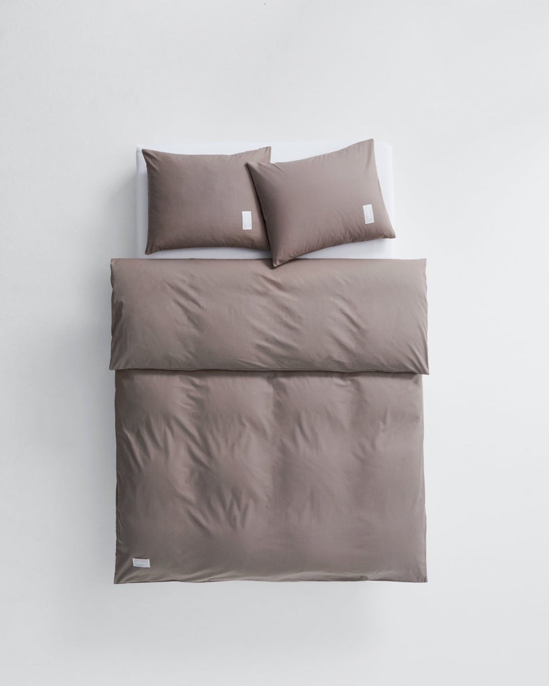 Pure pillow case - Mud Poplin