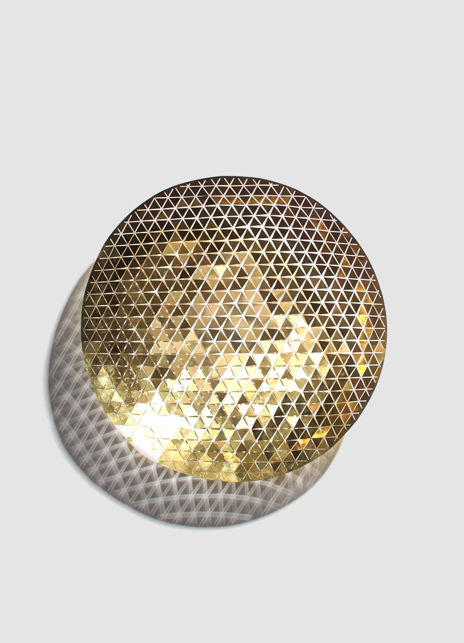 Push M - Bowl Brass - Tray - Fundamental Berlin
