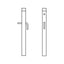 Short (165 mm, 2 holes)